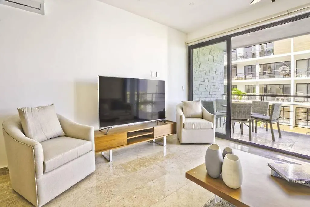 Increible Depto En Palmar Residencial Apartment Cancun